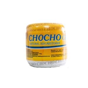A jar of chocho is shown.