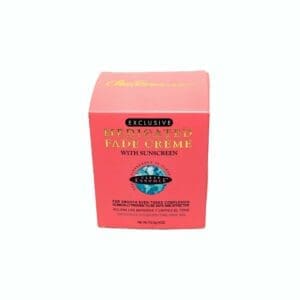 A box of face creme with sunscreen on top.